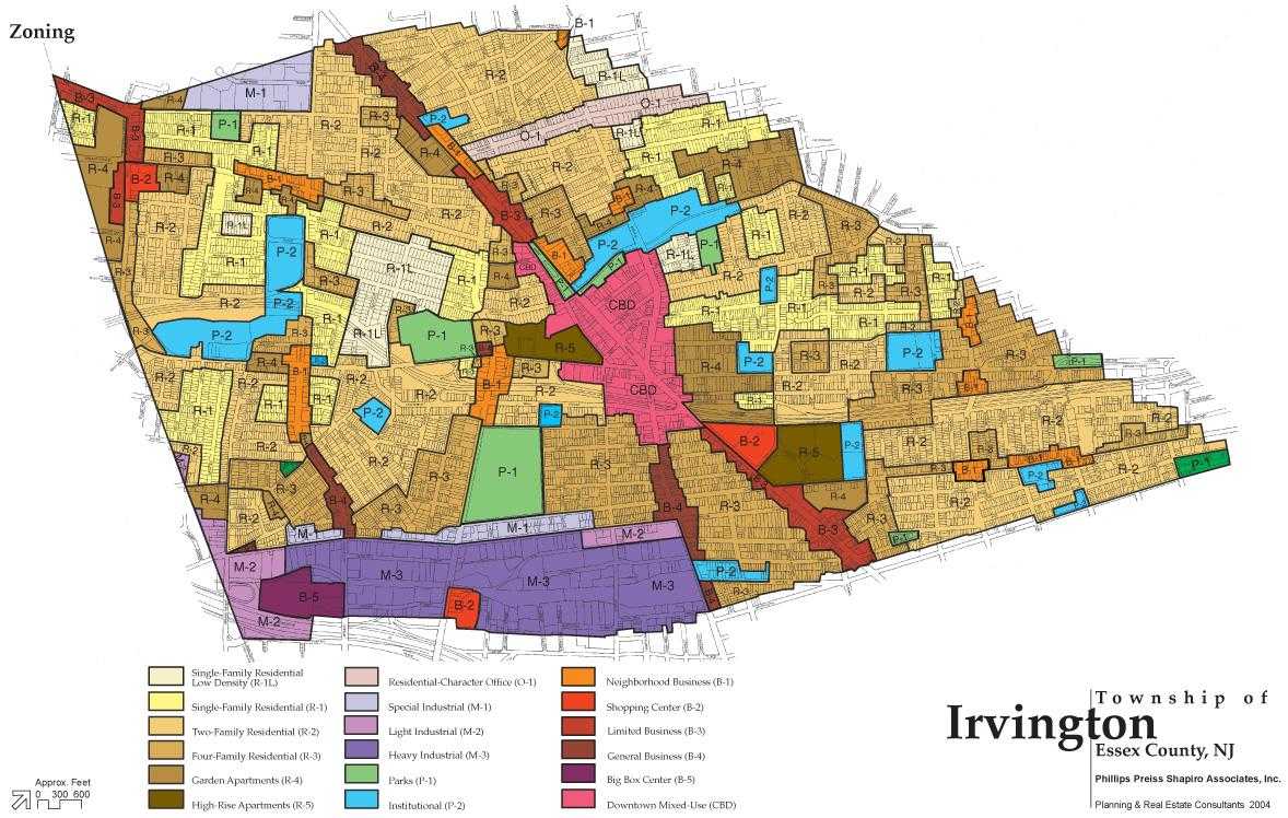 meridian township zoning districts